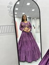 PC 538 Chinon With Embroidery Thread And Sequence Work Lehenga With Blouse And Jacket Wholesale Clohing Distributors In India